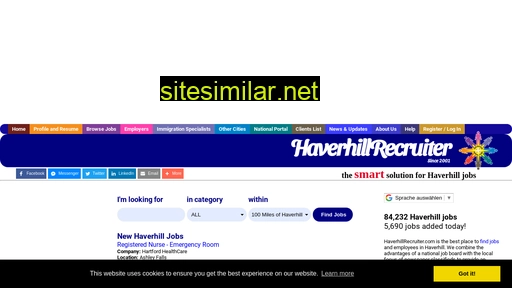 Haverhillrecruiter similar sites