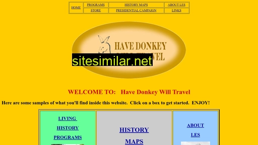 havedonkeywilltravel.com alternative sites