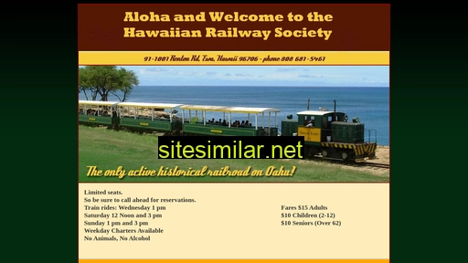 hawaiianrailway.com alternative sites