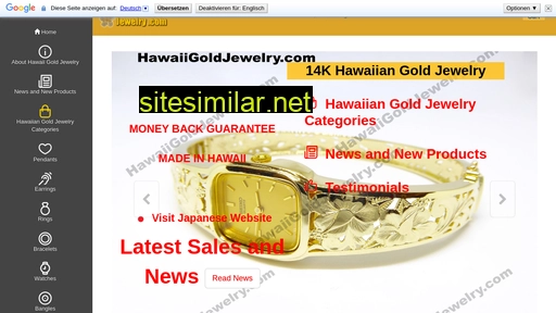 hawaiigoldjewelry.com alternative sites