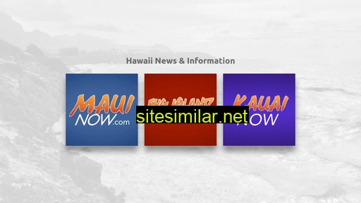 hawaiinow.com alternative sites