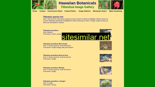 hawaiianbotanicals.com alternative sites