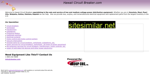 hawaiibreaker.com alternative sites