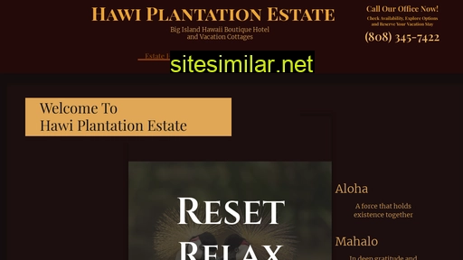 hawiplantationestate.com alternative sites