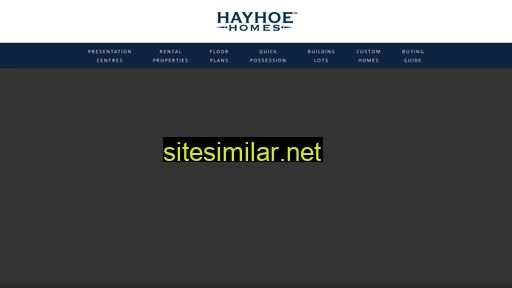 hayhoehomes.com alternative sites