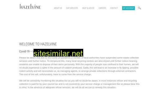 hazelvine.com alternative sites