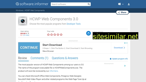 hcwp-web-components.software.informer.com alternative sites