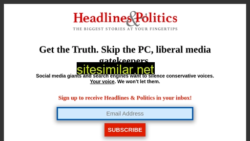 headlinepolitics.com alternative sites