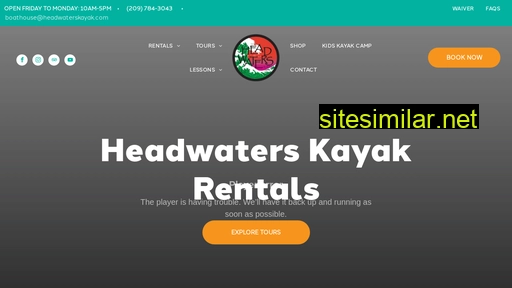 headwaterskayak.com alternative sites
