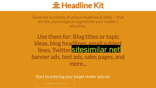 headlinekit.com alternative sites