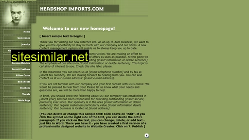 headshopimports.com alternative sites