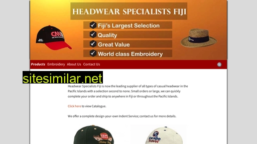 headwearspecialistsfiji.com alternative sites