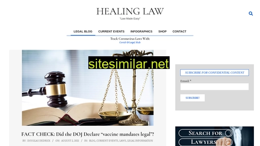 healinglaw.com alternative sites