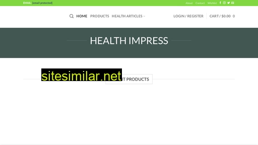 Health-impress similar sites
