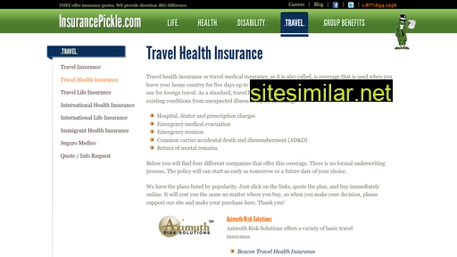 health-insurance-travel.com alternative sites