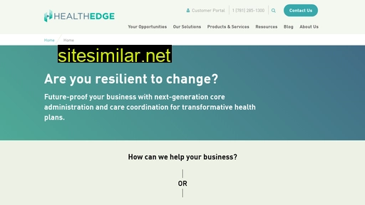 healthedge.com alternative sites
