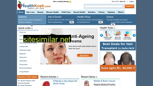healthkosh.com alternative sites