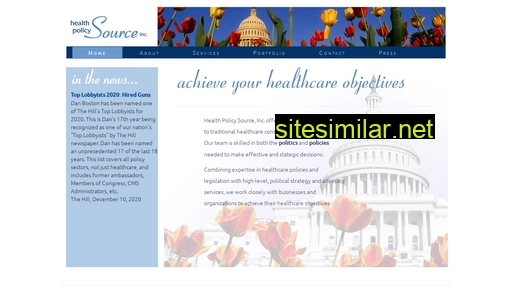 Healthpolicysource similar sites