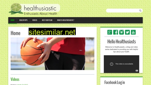 healthusiastic.com alternative sites