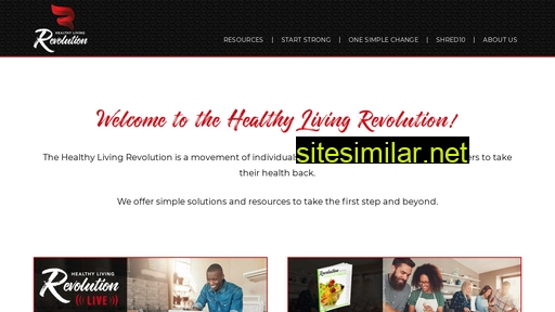 Healthylivingrevolution similar sites