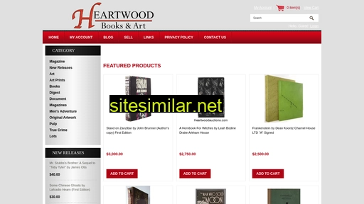 heartwoodbooksandart.com alternative sites