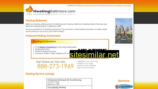 heatingbaltimore.com alternative sites