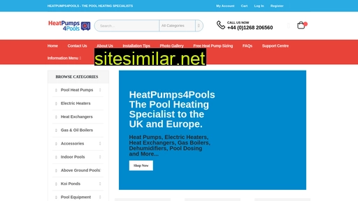heatpumps4pools.com alternative sites