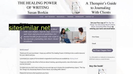 Healingpowerofwriting similar sites