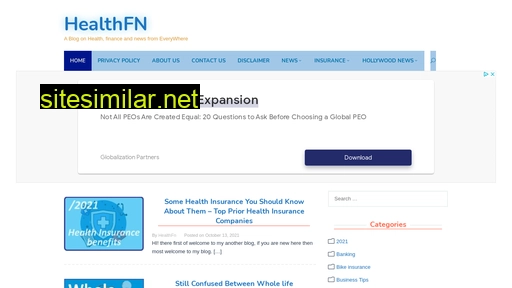 Healthfinanceandnews similar sites