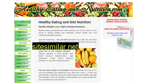 healthy-eating-and-nutrition.com alternative sites