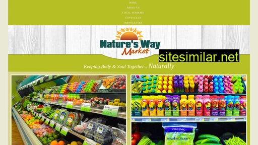 healthylivingatnatureswaymarket.com alternative sites