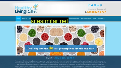 healthylivingdallas.com alternative sites