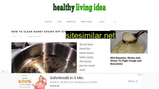 healthylivingidea.com alternative sites