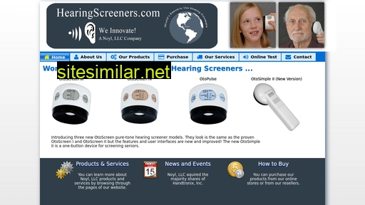 Hearingscreeners similar sites