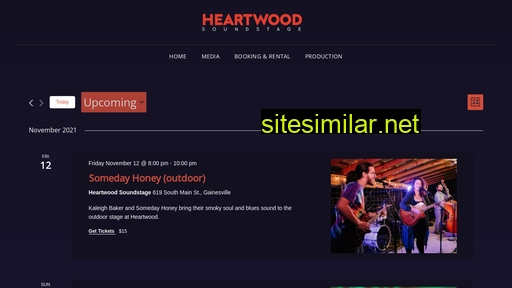 heartwoodsoundstage.com alternative sites