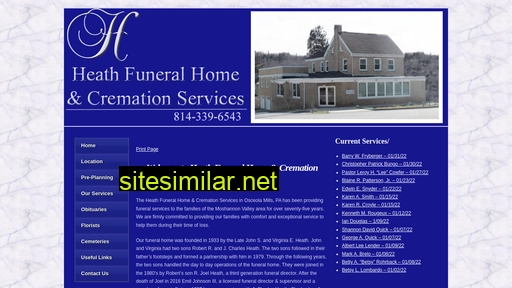 heathfuneral.com alternative sites