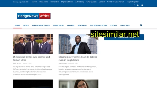 Hedgenewsafrica similar sites