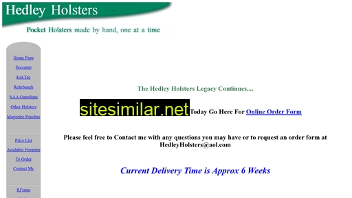 hedleyholsters.com alternative sites