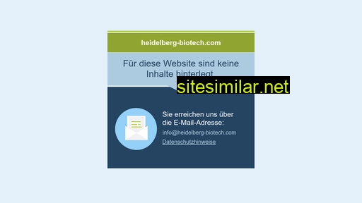heidelberg-biotech.com alternative sites