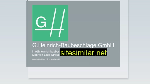heinrich-baubeschlaege.com alternative sites