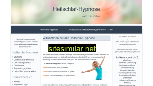 Heilschlaf-hypnose similar sites