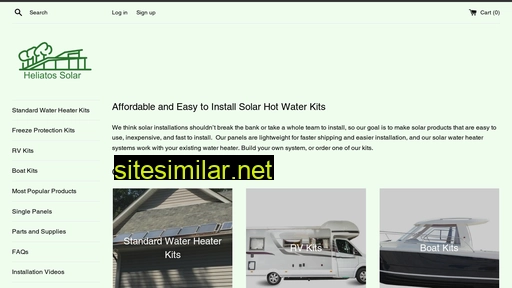 heliatos-solar.myshopify.com alternative sites