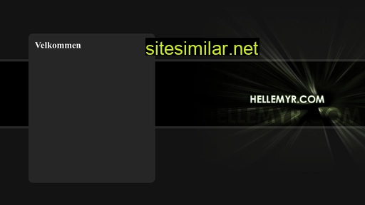 Hellemyr similar sites