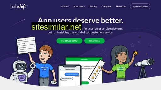 helpshift.com alternative sites