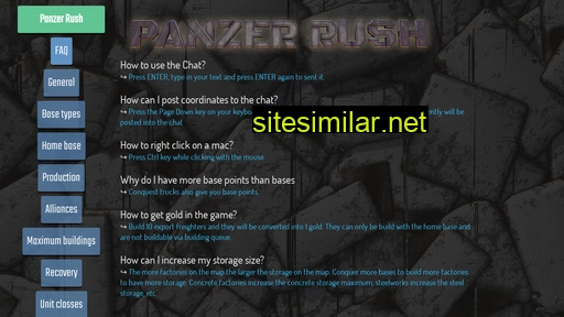 help.panzerrush.com alternative sites