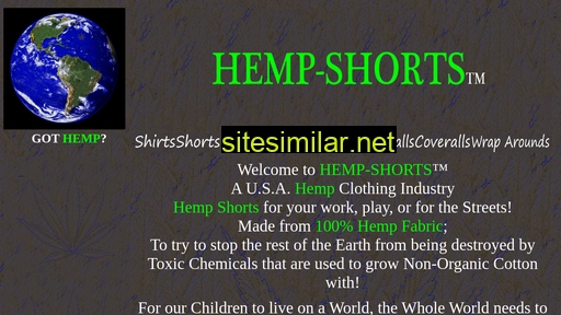 hemp-shorts.com alternative sites
