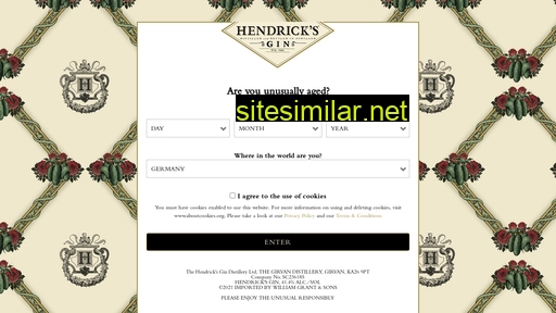 hendricksgin.com alternative sites