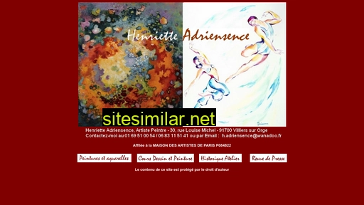 henriette-adriensence.com alternative sites