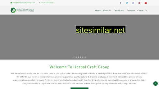 Herbalcraftgroup similar sites