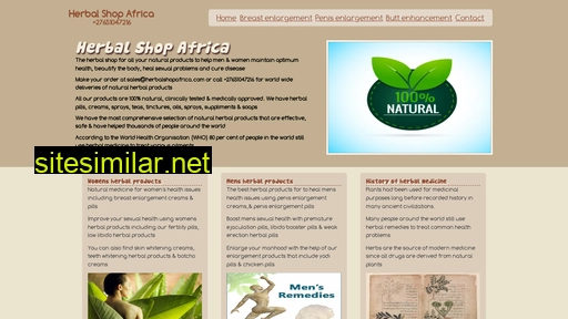 herbalshopafrica.com alternative sites